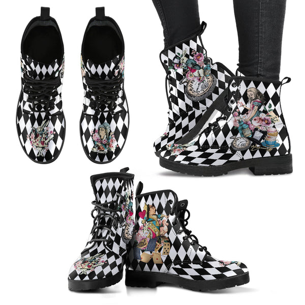 Combat Boots - Alice in Wonderland Gifts #43 Colorful