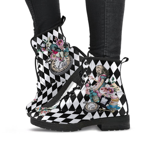 Combat Boots - Alice in Wonderland Gifts #43 Colorful