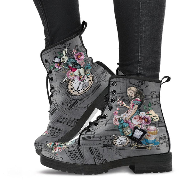 Combat Boots - Alice in Wonderland Gifts #44 Colorful