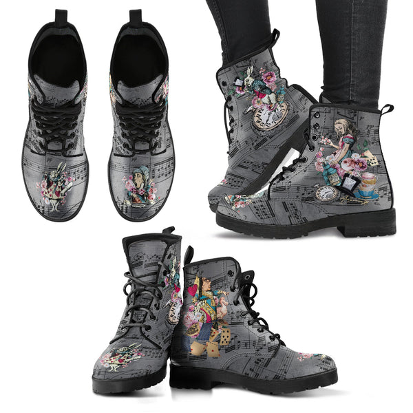 Combat Boots - Alice in Wonderland Gifts #44 Colorful
