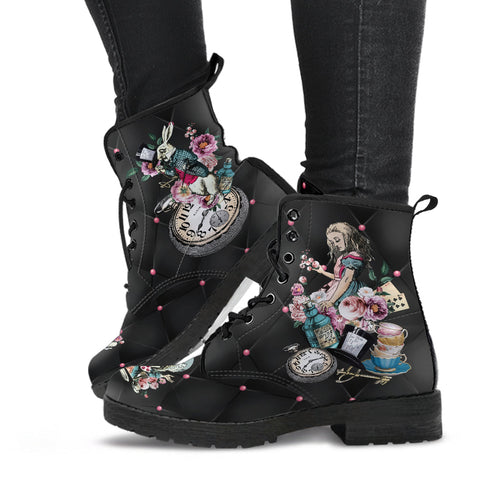 Combat Boots - Alice in Wonderland Gifts #45 Colorful