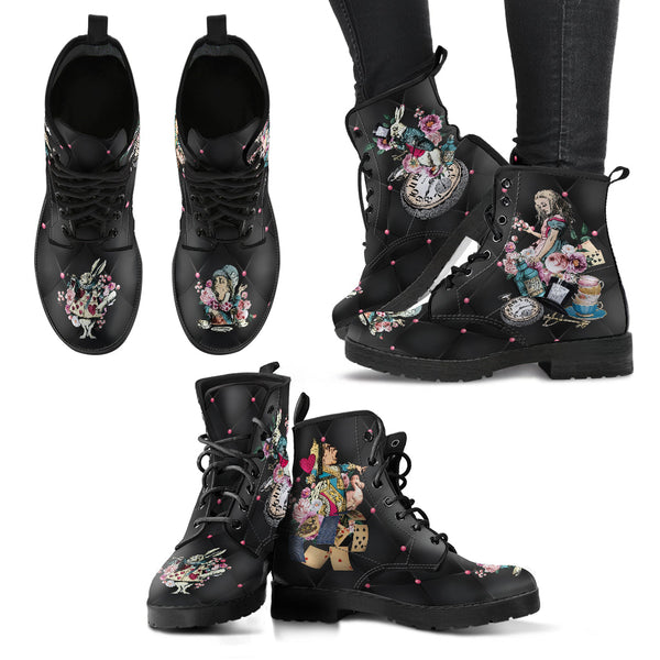 Combat Boots - Alice in Wonderland Gifts #45 Colorful