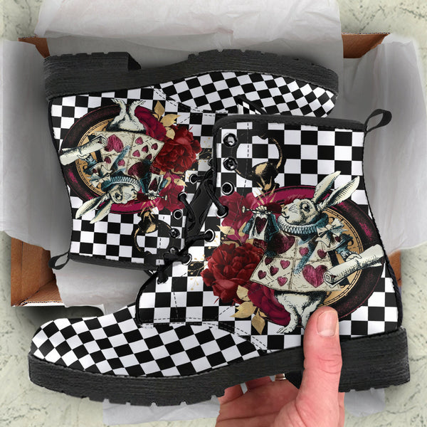 Combat Boots - Alice in Wonderland Gifts #46 Colorful