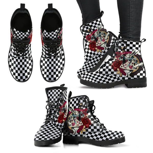 Combat Boots - Alice in Wonderland Gifts #46 Colorful