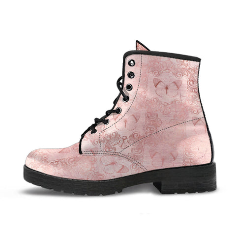 Combat Boots - Butterfly Shoes #111 Grunge Vintage Style