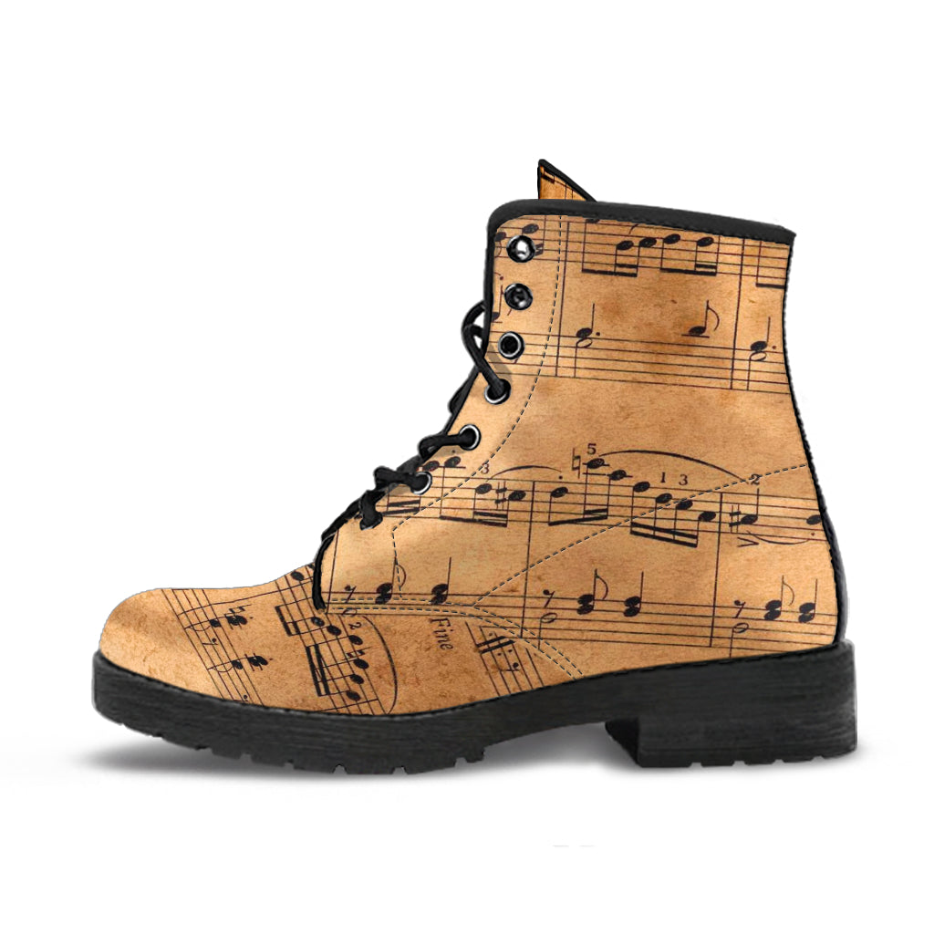 Combat Boots - Grunge Vintage Style Musician #101 | Unisex