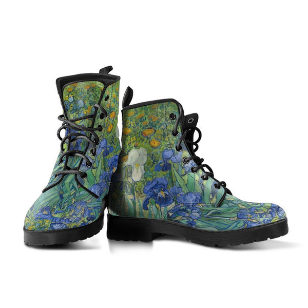 Combat Boots - Vintage Art | Vincent van Gogh: Irises