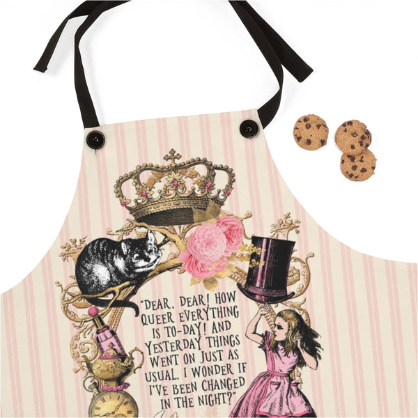 Custom Apron - Alice in Wonderland Gifts #101 Pink Series