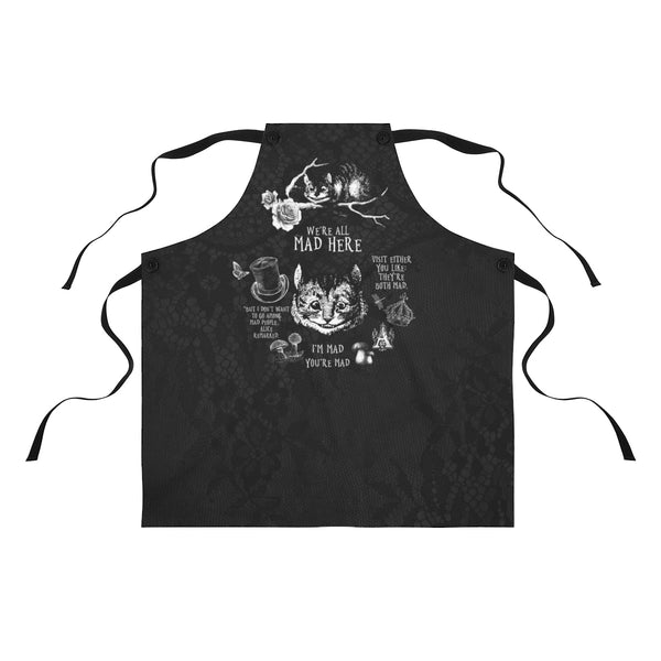 Custom Apron - Alice in Wonderland Gifts #102 Black