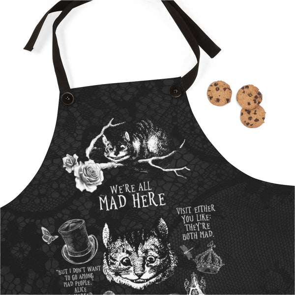 Custom Apron - Alice in Wonderland Gifts #102 Black