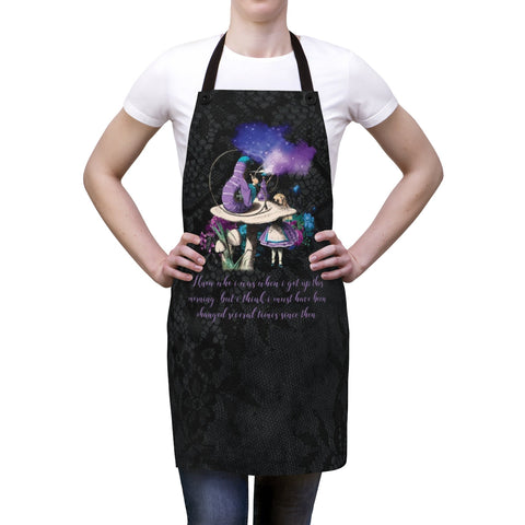 Custom Apron - Alice in Wonderland Gifts #21 Purple Series