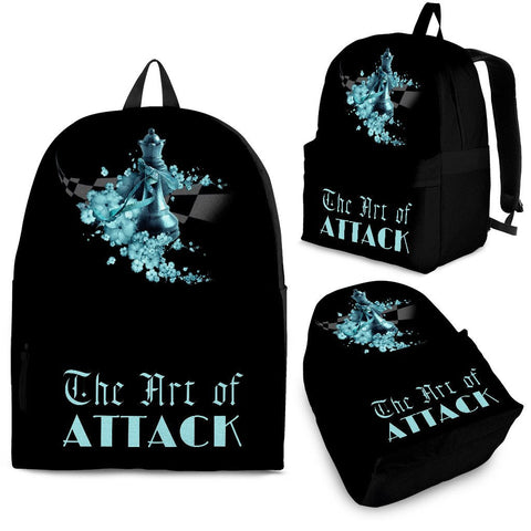 Custom Backpack - Chess Set Design #108 The Art of Attack