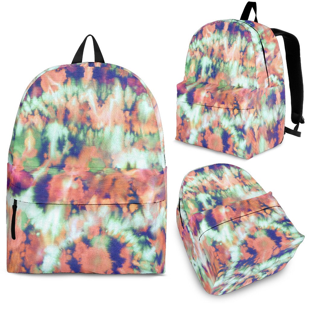 Custom Backpack - Tie Dye Design #105 | 3 Optional Sizes