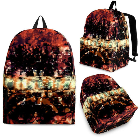 Custom Backpack - Tie Dye Design #114 | 3 Optional Sizes