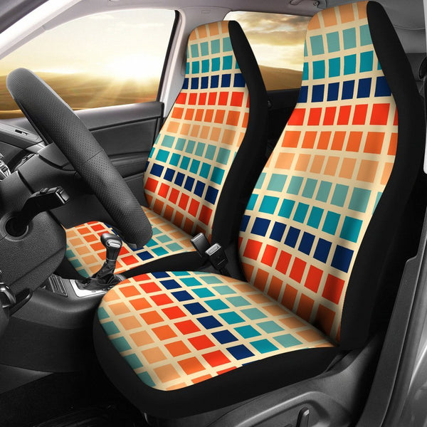 Custom Car Seat Covers - 70s Psychedelic #101 | Hippie Car