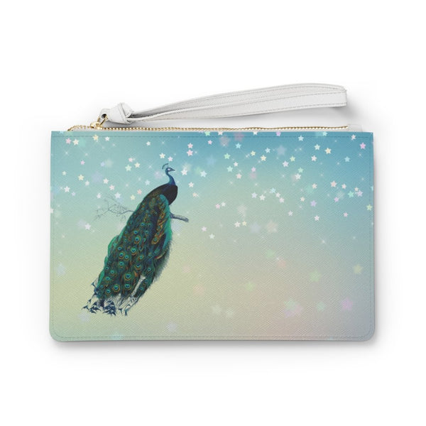 Custom Clutch Purse - Vintage Art #401 Peacock | Gift Idea