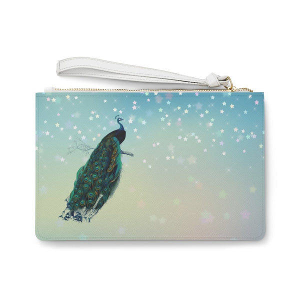 Custom Clutch Purse - Vintage Art #401 Peacock | Gift Idea