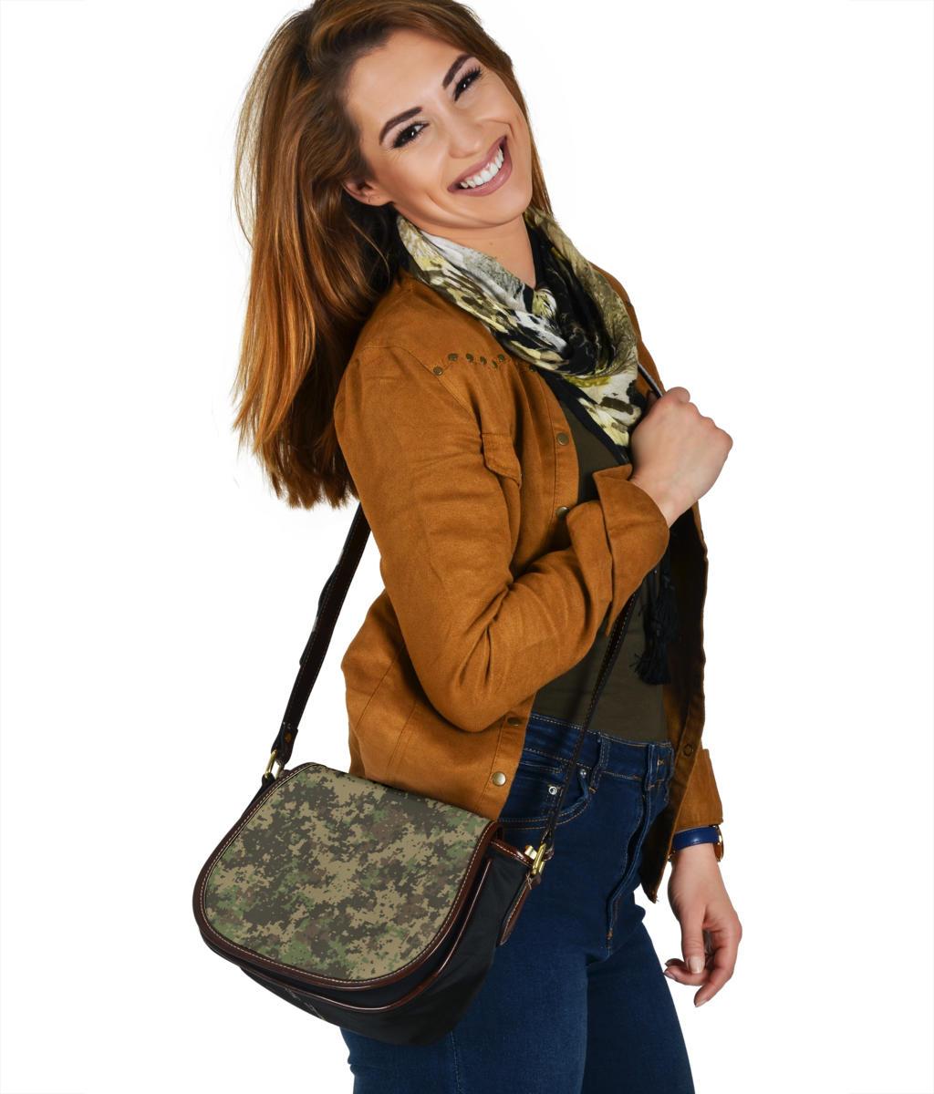 Custom Saddle Bag (Canvas) – Nano Camouflage | Gift Ideas