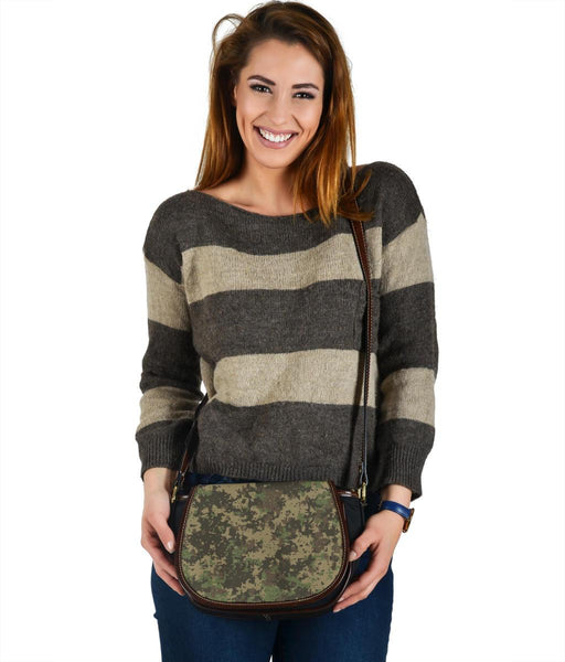 Custom Saddle Bag (Canvas) – Nano Camouflage | Gift Ideas