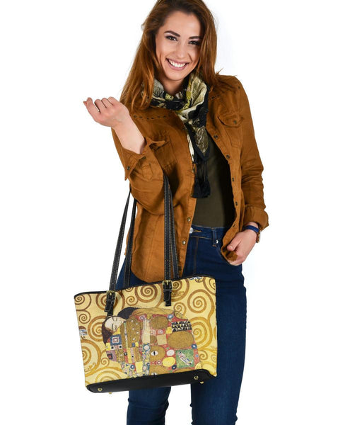 Custom Tote Bag (Vegan Leather) - Vintage Art | Gustav