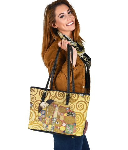 Custom Tote Bag (Vegan Leather) - Vintage Art | Gustav