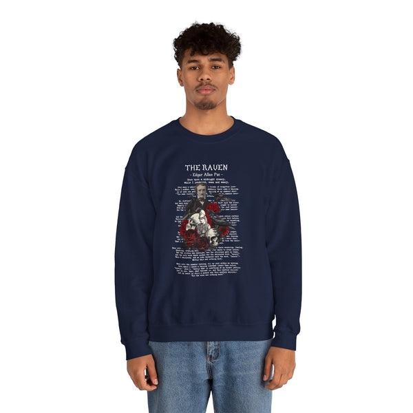 Edgar Allan Poe 6 The Raven Nevermore Literary Sweatshirt