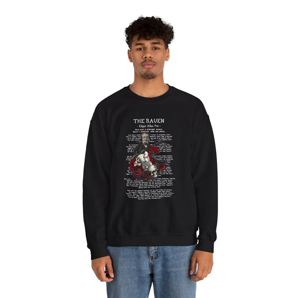 Edgar Allan Poe 6 The Raven Nevermore Literary Sweatshirt