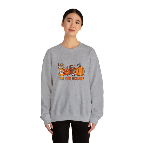 Fall Tis the Season Crewneck Sweatshirt Crewnecked