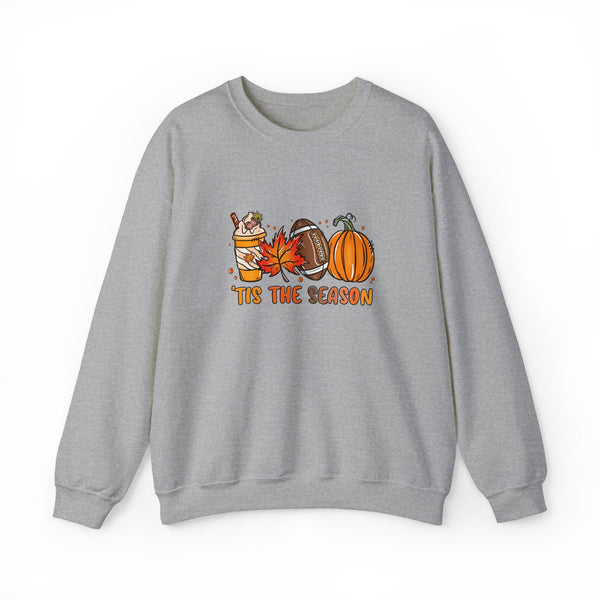 Fall Tis the Season Crewneck Sweatshirt Crewnecked