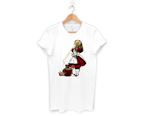 Graphic Tee - Alice in Wonderland Gifts #36 Red Series