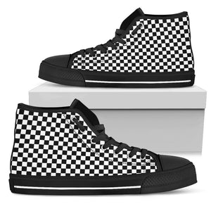 High Top Sneakers - Black and White | Birthday Gifts Gift