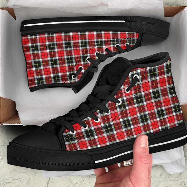 High Top Sneakers - Red Checks #102 | Birthday Gifts Gift