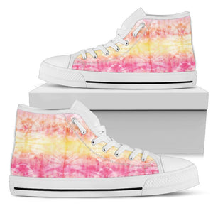 High Top Sneakers - Tie Dye Design #101 | Custom Shoes