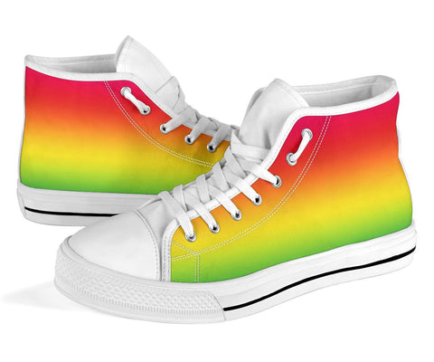 High Top Sneakers - Unisex Colorful Sneakers #2 | Custom