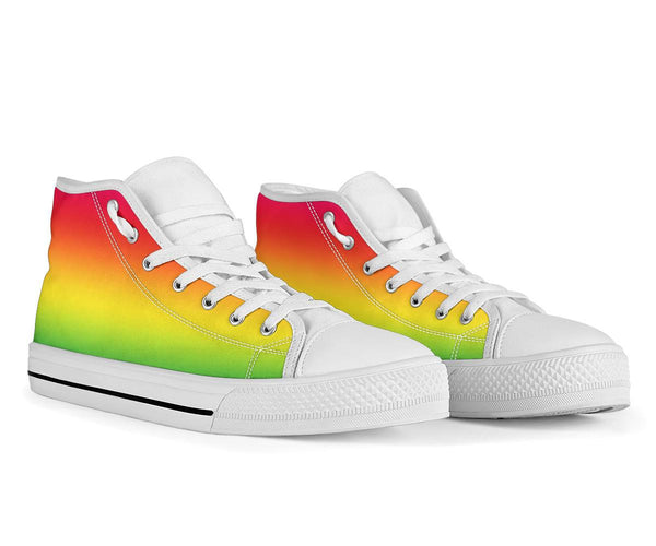 High Top Sneakers - Unisex Colorful Sneakers #2 | Custom