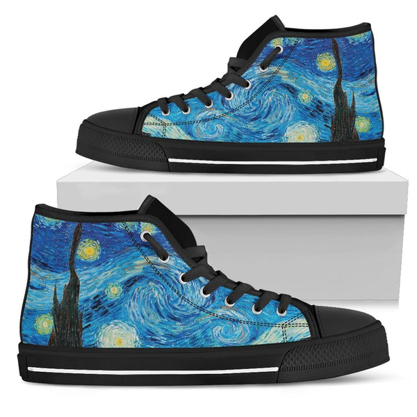 High Top Sneakers - Vintage Art | Vincent van Gogh:
