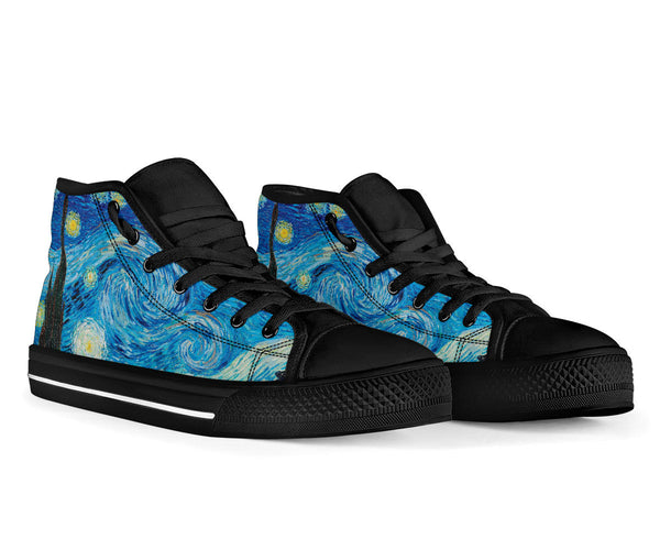 High Top Sneakers - Vintage Art | Vincent van Gogh: