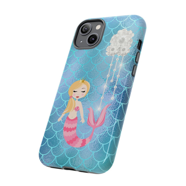 iPhone Case Tough Cases - Celestial Stars # 103 Mermaid