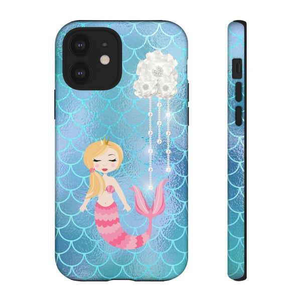 iPhone Case Tough Cases - Celestial Stars # 103 Mermaid