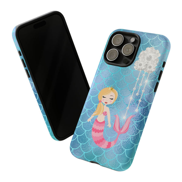 iPhone Case Tough Cases - Celestial Stars # 103 Mermaid