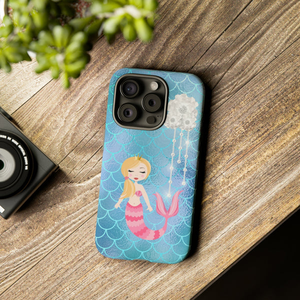 iPhone Case Tough Cases - Celestial Stars # 103 Mermaid