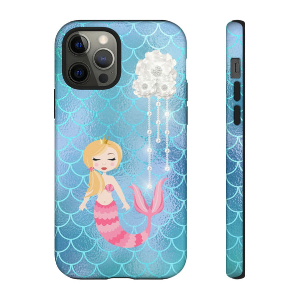 iPhone Case Tough Cases - Celestial Stars # 103 Mermaid