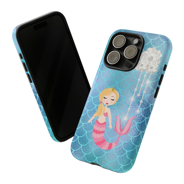 iPhone Case Tough Cases - Celestial Stars # 103 Mermaid