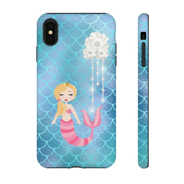 iPhone Case Tough Cases - Celestial Stars # 103 Mermaid