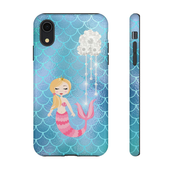 iPhone Case Tough Cases - Celestial Stars # 103 Mermaid