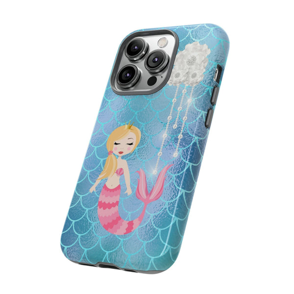 iPhone Case Tough Cases - Celestial Stars # 103 Mermaid