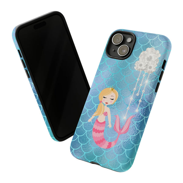 iPhone Case Tough Cases - Celestial Stars # 103 Mermaid