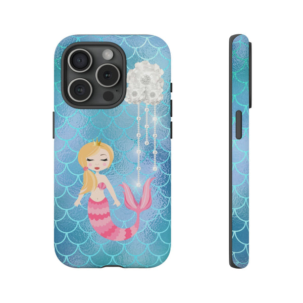 iPhone Case Tough Cases - Celestial Stars # 103 Mermaid