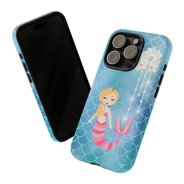 iPhone Case Tough Cases - Celestial Stars # 103 Mermaid