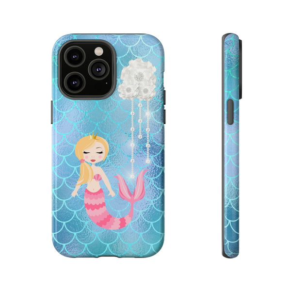 iPhone Case Tough Cases - Celestial Stars # 103 Mermaid